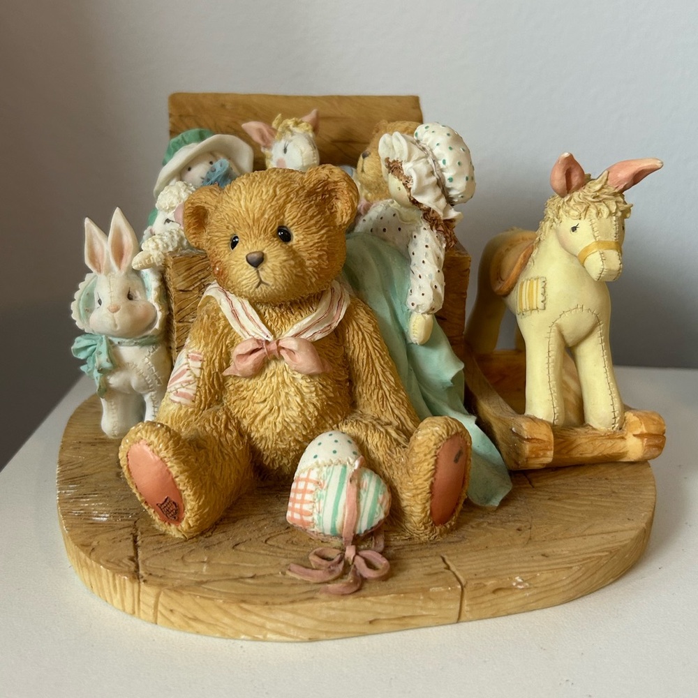 Cherished Teddies Figure Christopher